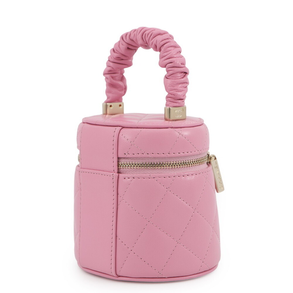Chanel Vanity Bag, Coco Mark, Matelassé, Lambskin, AP2730, CHANEL Handbag, Po... - Picture 2 of 14